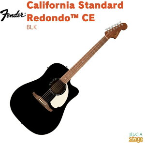 Fender California Standard Redondo? CE, Spruce Top, Ivory Pickguard, BlacktF_[ JtHjA X^_[h hh GNgbNAR[XeBbNM^[ ubNyStage-Rakuten GuitarzARM GA