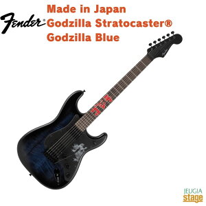 Fender Made in Japan Godzilla StratocasterR, Rosewood Fingerboard, Godzilla BluetF_[ GLM^[ ChCWp SW XggLX^[ SWu[yStage-Rakuten Guitarz 70N Ajo[T