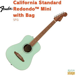 Fender California Standard Redondo? Mini with Bag, Spruce Top, Surf GreentF_[ JtHjA X^_[h hh AR[XeBbNM^[ T[tO[yStage-Rakuten GuitarzARM ~jM^[ 