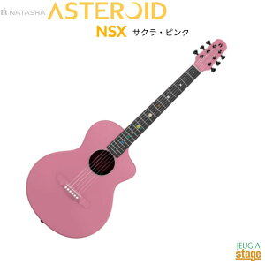 NATASHA Asteroid NSX Sakura Pink�i�^�[�V�� �A�X�e���C�hNSX �T�N���E�s���N �A�R�[�X�e�B�b�N�M�^�[ �G���A�R �J�[�{���E�R���|�W�b�g�yStage-Rakuten Guitar�z�A�R�M