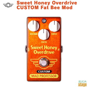 Mad Professor Sweet Honey Overdrive CUSTOM Fat Bee Mod�}�b�h�v���t�F�b�T�[ �X�E�B�[�g�n�j�[�I�[�o�[�h���C�u �J�X�^�� �t�@�b�g�r�[���f�B�t�@�C�yStage-Rakuten Guitar Accessory�z�G�t�F�N�^�[ effector effect pe