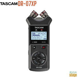 TASCAM DR-07XP�^�X�J�� A-B/X-Y�����}�C�N���� 32�r�b�g�t���[�g�^���Ή� �X�e���I�|�[�^�u�����R�[�_�[ USB Type-C�Ή��yStage-Rakuten Desk Top Music�z�yStage-Rakuten Public Address�z�n���f�B���R�[�_�[ �R��