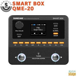 �y�V���i�zSONICAKE SMARTBOX QME-20�\�j�P�[�L �X�}�[�g�{�b�N�X�yStage-Rakuten Guitar Accessory�z�}���`�G�t�F�N�^�[ �R���p�N�g�T�C�Y Effector Effect pedal