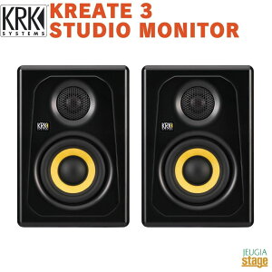 �y2���g�zKRK KREATE 3 STUDIO MONITOR (PAIR)�P�[�A�[���P�[ ���j�^�[�X�s�[�J�[ 3.5�C���` �N���G�C�g �y�A�yStage-Rakuten Public Address�z���@Bluetooth�Ή��@�A�N�e�B�u �p���[�h�X�s�[�J�[