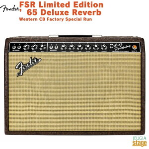 �y���胂�f���zFender FSR Limited Edition '65 Deluxe Reverb Western CB Factory Special Run�t�F���_�[ �M�^�[�R���{�A���v�@�u���E���yStage-Rakuten Guitar Accessory�z���@�^��ǃA���v�@���{����