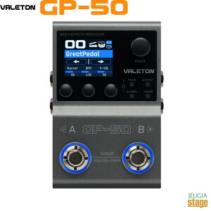 �y����4����{�\��F���\�񏳂蒆�zVALETON GP-50���F�C���g�� �}���`�G�t�F�N�^�[�yStage-Rakuten Guitar Accessory�z�R���p�N�g�}���` ���^ effector effect pedal