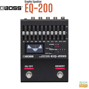 BOSS Graphic Equalizer EQ-200�{�X �C�R���C�U�[ �}���`�G�t�F�N�^�[ �}���`�y�_���yStage-Rakuten Guitar Accessory�z�G�t�F�N�^�[ 200 Series
