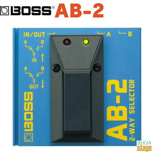 BOSS 2-way Selector AB-2{X tbgXCb` tbgRg[[ ABZN^[yStage-Rakuten Guitar AccessoryzGtFN^[ effector effect pedal