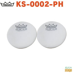 REMO BD�C���p�N�g�p�b�h KS-0002-PH�y���E���E����3�F�����_���z���� �o�X�h���� �p�b�h�i���a6.4cm / 2��1�g�j�yStage-Rakuten Drum Accessory�zPEARL �p�[��