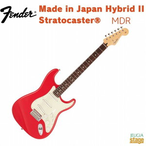 Fender Made in Japan Hybrid II Stratocaster Modena Red Rosewood Fingerboard tF_[nCubh2 XggLX^[ fibh [YEbhtBK[{[hyStage-Rakuten GuitarzGLM^[ 