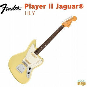 Fender Player II Jaguar Hialeah YellowyLimited StockztF_[ vC[2 WK[ nCAACG[ 萶YPLAYER II JAGUAR RW HLYyStage-Rakuten GuitarzGLM^[ 
