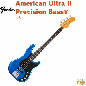 Fender American Ultra II Precision Bass, Ebony Fingerboard, Noble BluetF_[ AJEgII vVWx[X m[uu[yStage-Rakuten BasszGLx[X v  ^bNu[