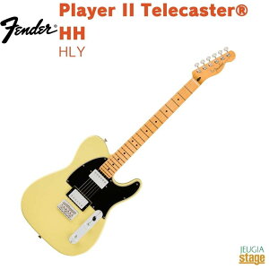 Fender Player II Telecaster, HH, Maple Fingerboard, Hialeah YellowtF_[ vC[ eLX^[ c[n nCAACG[yStage-Rakuten GuitarzGLM^[ 