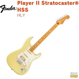 Fender Player II Stratocaster HSS, Maple Fingerboard, Hialeah Yellow tF_[ vC[II XggLX^[ An nCAACG[ yStage-Rakuten GuitarzGLM^[ 