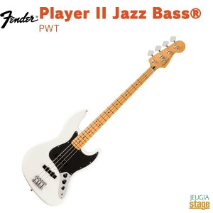 Fender Player II Jazz Bass, Maple Fingerboard, Polar WhitetF_[ vC[II WYx[X |[[zCgyStage-Rakuten BasszGLx[X WY 