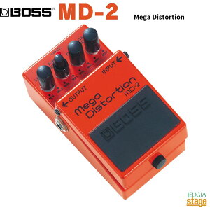 BOSS Mega Distortion MD-2�{�X ���K�f�B�X�g�[�V�����yStage-Rakuten Guitar Accessory�z�R���p�N�g �G�t�F�N�^�[ effector effect pedal �{�X�R��