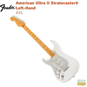 Fender American Ultra II Stratocaster Left-Hand, Maple Fingerboard, AvalancheyLimited StockztF_[ AJ Eg2 XggLX^[ tgnh Ao`y萶YzyStage-Rakuten GuitarzG