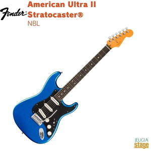 Fender American Ultra II Stratocaster, Maple Fingerboard, Noble BluetF_[ AJ Eg2 XggLX^[ m[uu[yStage-Rakuten GuitarzGLM^[ ^bNu[ 