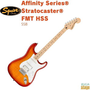 Squier Affinity SeriesR Stratocaster FMT HSS, Maple Fingerboard, White Pickguard, Sienna SunburstXNCA XNC[ AtBjeBV[Y XggLX^[ VGio[XgyStage-Rakuten GuitarzGLM^[