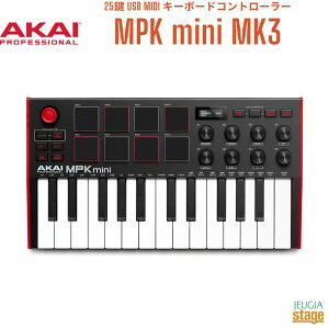 AKAI professional MPK mini MK325 USB MIDI L[{[hRg[[AJCvtFbVi MPK miniV[Y MIDIL[{[hyStage-Rakuten Desk Top MusiczDTM DAW