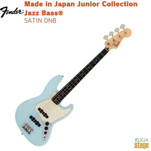 Fender Made in Japan Junior Collection Jazz Bass , Rosewood Fingerboard, Satin Daphne BlueyLimited StockztF_[ WjARNV WYx[X _tlu[ {y萶YzyStage-Rakuten BasszGL
