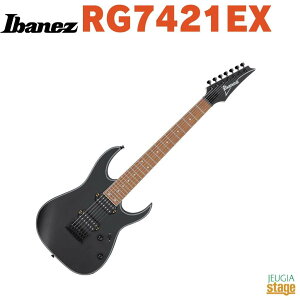 Ibanez RG7421EX BKF Black FlatACoj[Y Coj[Y RG V[Y GLM^[ ubNyStage-Rakuten Guitarz 7M^[ ^