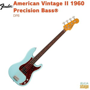 Fender American Vintage II 1960 Precision Bass, Rosewood Fingerboard, Daphne BluetF_[ AJBe[WII vVWx[X _tlu[yStage-Rakuten BasszGLx[X v 