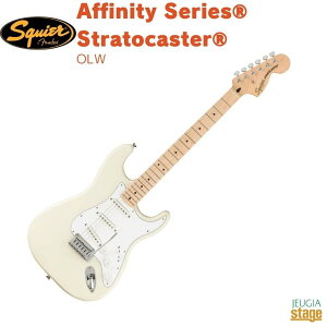 Squier Affinity SeriesR StratocasterR, Maple Fingerboard, White Pickguard, Olympic WhiteXNCA XNC[ AtBjeBV[Y XggLX^[ IsbNzCgyStage-Rakuten GuitarzGLM^[
