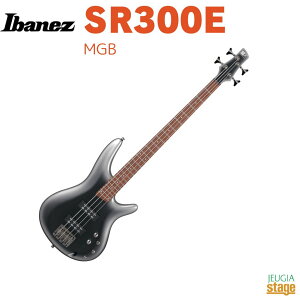 Ibanez SR300E MGB(Midnight Gray Burst)ACoj[Y GLx[X ~bhiCgO[o[XgyStage-Rakuten Bassz