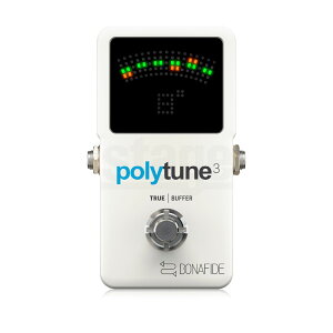 TC Electronic POLYTUNE 3�e�B�[�V�[�G���N�g���j�b�N �y�_���^�`���[�i�[ tuner�o�b�t�@�[���� �|���t�H�j�b�N�`���[�j���O
