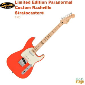 Squier Limited Edition Paranormal Custom Nashville Stratocaster Fiesta Redy胂fzXNCA XNC[ pm[} ibVrXggLX^[ tBGX^bhyStage-Rakuten GuitarzGL