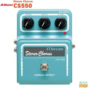 MAXON CS550 Stereo Chorus�}�N�\�� �R�[���X�yStage-Rakuten Guitar Accessory�zeffector effect pedal �G�t�F�N�^�[ ���W�����[�V�����n
