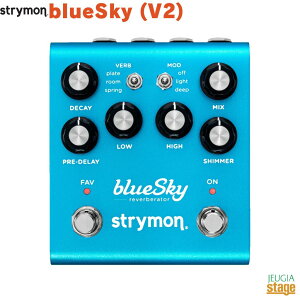 strymon blueSky(V2)�X�g���C���� �G�t�F�N�^�[ �u���[�X�J�C ���o�[�u�yStage-Rakuten Guitar Accessory�zreverb �G�t�F�N�g�y�_�� effector effect pedal