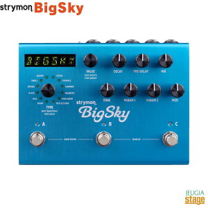 strymon BigSky�X�g���C���� �G�t�F�N�^�[ �r�b�O�X�J�C ���o�[�u�yStage-Rakuten Guitar Accessory�zreverb �G�t�F�N�^�[ �G�t�F�N�g�y�_�� effector effect pedal