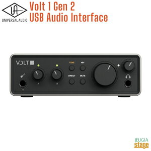 �y�V���i�zUniversal Audio Volt 1 Gen 2 USB Audio InterfaceVolt Gen�V���[�Y���j�o�[�T���I�[�f�B�I USB�I�[�f�B�I�C���^�[�t�F�C�X ���H���g�����W�F���c�[�yStage-Rakuten Desk Top Music�z�^�� DAW DTM 32bit/192kHz