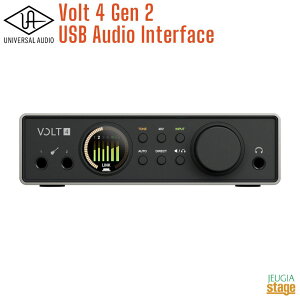 �y�V���i�zUniversal Audio Volt 4 Gen 2 USB Audio InterfaceVolt Gen2�V���[�Y���j�o�[�T���I�[�f�B�I USB�I�[�f�B�I�C���^�[�t�F�C�X ���H���g�t�H�[�W�F���c�[�yStage-Rakuten Desk Top Music�z�^�� DAW DTM �z�M �|