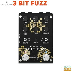 Ghost Note Audio 3 BIT FUZZGN-3BIT�S�[�X�g�m�[�g�I�[�f�B�I �X���[�r�b�g�t�@�Y�yStage-Rakuten Guitar Accessory�z�G�t�F�N�^�[ effector effect pedal