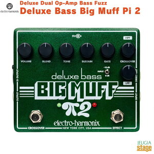 �y�V���i�zElectro-Harmonix Deluxe Bass Big Muff Pi 2�G���N�g���n�[���j�N�X �f���b�N�X�x�[�X�r�b�O�}�t2 �f���A���E�I�y�A���v�E�t�@�Y�yStage-Rakuten Guitar Accessory�zEHX �G���n�� �G�t�F�N�^�[ effector e