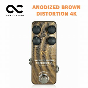 One Control ANODIZED BROWN DISTORTION 4KBJF-Series Distortion �f�B�X�g�[�V����