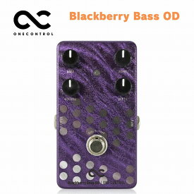 One Control Blackberry Bass ODBJFe-Series Overdrive オーバードライブ ベース