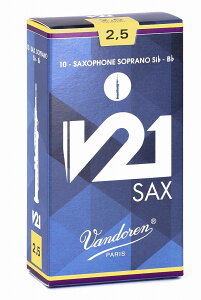 Vandoren Soprano Saxophone REED V21�o���h�[���� �o���h���� �\�v���m�T�b�N�X ���[�h V2110������ �d��:2.5�yAPEX-Rakuten accessories�z