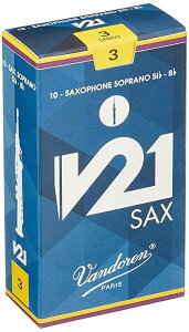 �y���K�A���i�zVandoren Soprano Saxophone REED V21�o���h�[���� �o���h���� �\�v���m�T�b�N�X ���[�h V2110������ �d��:3�yAPEX-Rakuten accessories�z