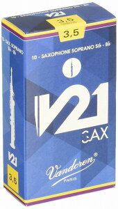 Vandoren Soprano Saxophone REED V21�o���h�[���� �o���h���� �\�v���m�T�b�N�X ���[�h V2110������ �d��:3.5�yAPEX-Rakuten accessories�z
