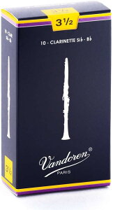 �y���K�A���i�zVandoren REED TRADITIONAL B�� CLARINET 10������o���h���� B��N�����l�b�g���[�h �g���f�B�V���i�� �� �d��:3 1/2�yAPEX-Rakuten accessories�z