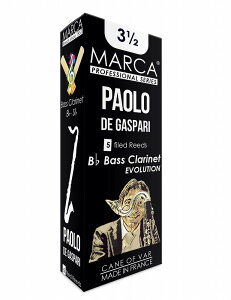 MARCA BASS CLARINET REED Paolo De Gaspari�}�[�J �o�X�N�����l�b�g ���[�h �p�I���E�f�E�K�X�p��5������ 3�yAPEX-Rakuten accessories�z
