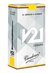 �y���K�A���i�zVandoren REED V21B�� CLARINET GERMAN�o���h���� �o���h�[���� B��N�����l�b�g �W���[�}�� �h�C�c�� ���[�hV21 �d��:2.5 10������yAPEX-Rakuten accessories�z