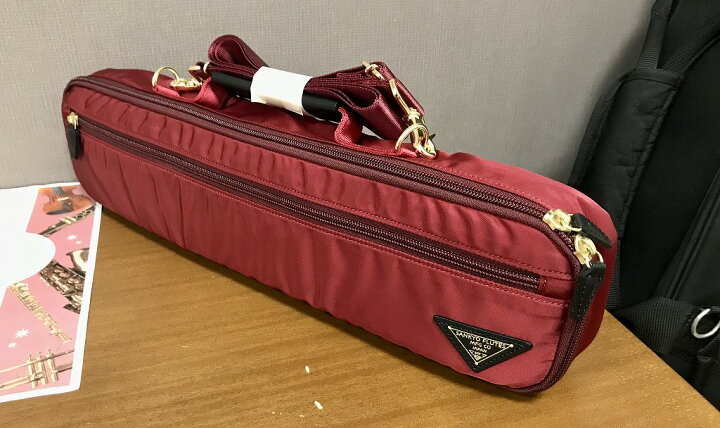 楽天市場】【数量限定品】SANKYO Flute Case Cover Azalea Rose/H 