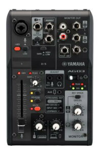 YAMAHA AG03MK2 BK}n EFuLXeBO~LT[ ubN