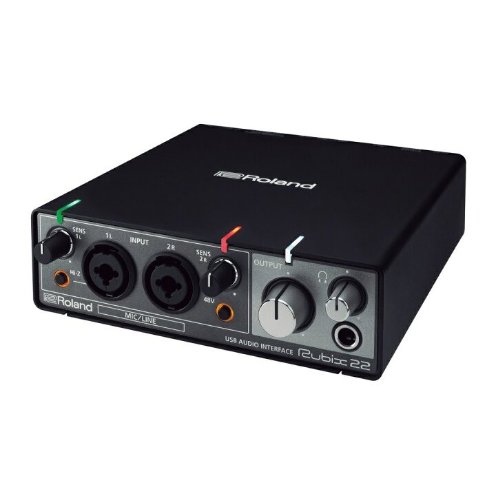 楽天市場】Roland Rubix22 オーディオインターフェイス USB ルビックス  
