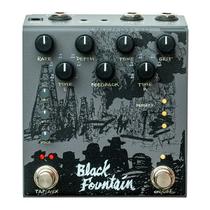 Old Blood Noise Endeavors Black Fountain Stereo (Slate)yOil Can Inspired Delay + Morez ubhmCY fBC